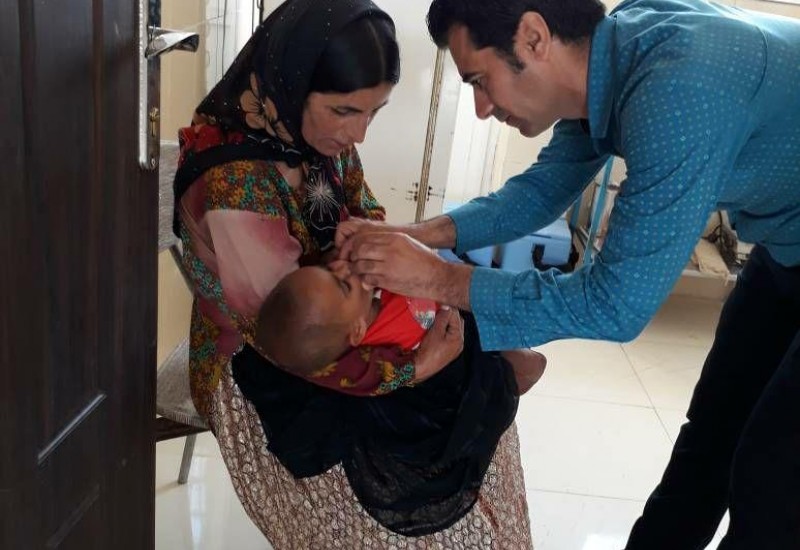 اجرای طرح فلج اطفال در بهمئی/ پیشگیری از مرگ ۲ تا ۳ میلیون کودک با انجام واکسیناسیون