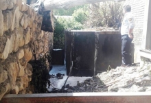 حمام عمومی «یاسوج» آتش گرفت