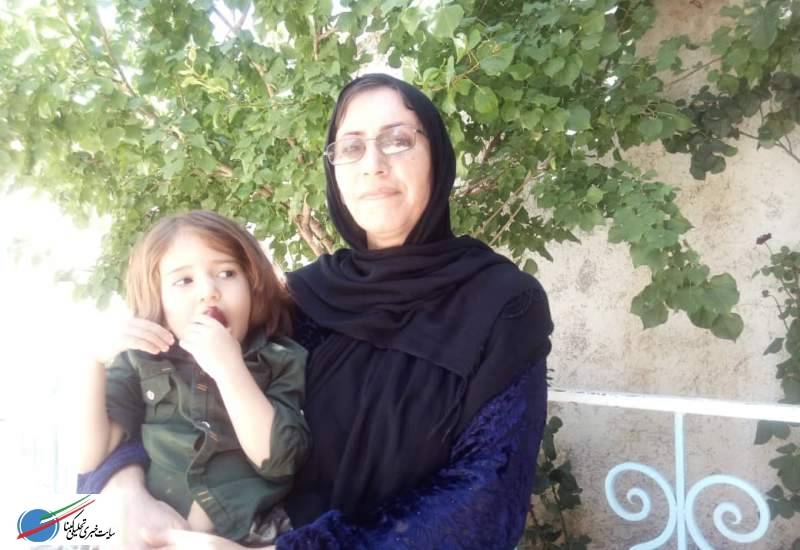 سخنان  اولین زن فعال اصلاحات استان در سوگ فرزندش