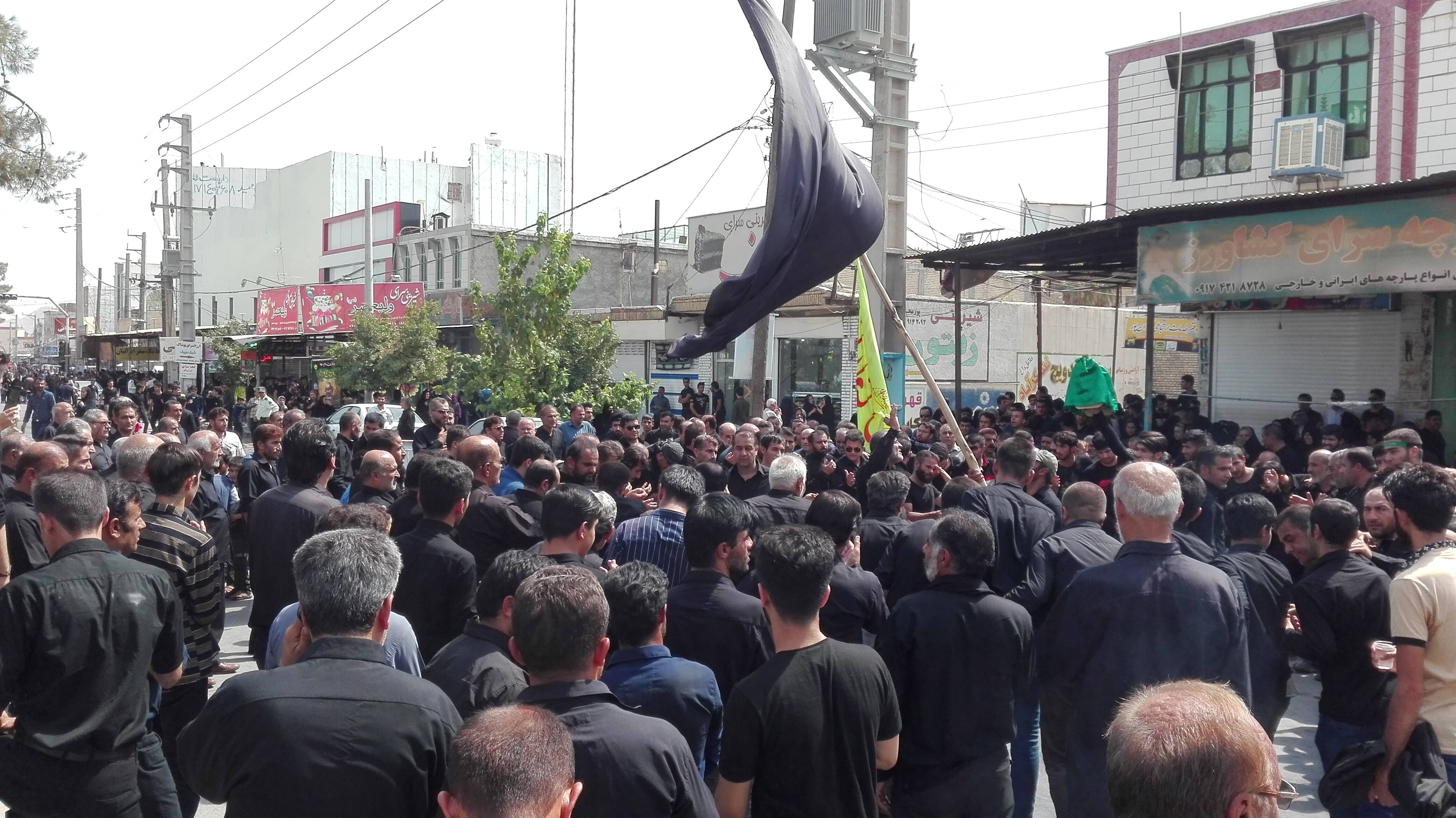 مراسم عاشورای حسینی در دهدشت به روایت تصویر