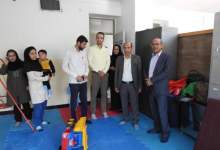بازدید رئیس بیمارستان شهید رجائی یاسوج از مرکز آموزش کودکان اوتیسم