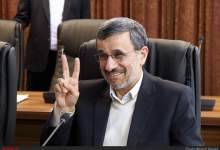 «احمدی‌نژاد» بار دیگر سوژه عکاسان شد