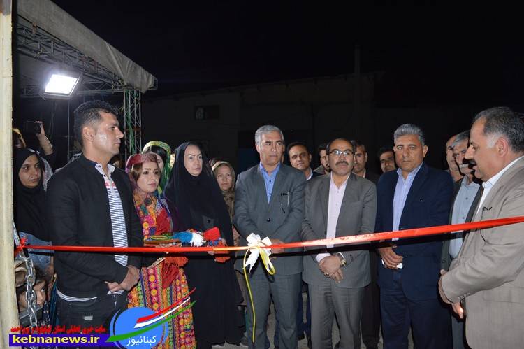تصاویر افتتاح نمایشگاه منطقه ای صنایع دستی و هنرهای سنتی در گچساران