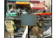 سوختن دردناک کودک ۷ ساله در آتش خودرو لاکچری +عکس