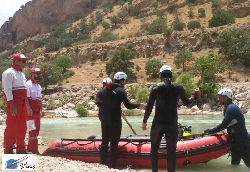 جسد جوان غرق‌شده در رودخانه‌ی شتر خون پاتاوه بعد از 22 روز پیدا شد