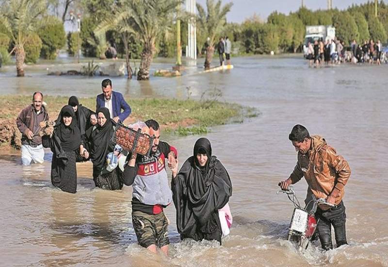 کمک  ۱۰۰ میلیارد ریالی مسلمانان هندوستان به سیل زدگان خوزستان