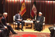 نخست وزیر اسپانیا با رئیس جمهوری ایران دیدار و گفت‌وگو کرد