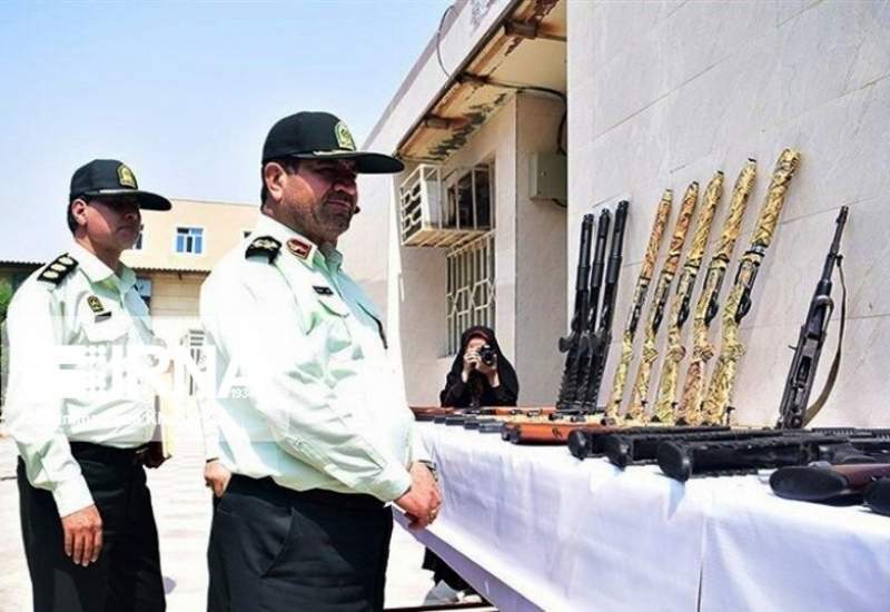 ۲۶۲ قبضه سلاح جنگی و شکاری در خوزستان کشف شد