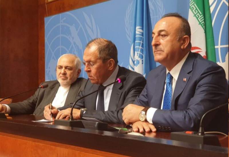 بیانیه مشترک وزیران امور خارجه ایران، روسیه و ترکیه