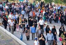 برگزاری همایش پیاده روی خانواده گرامیداشت هفته ی بسیج در یاسوج