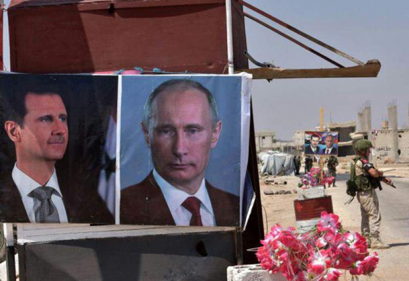 ادعای المیادین: روسیه از نزدیکی بشار اسد به ایران خشمگین است