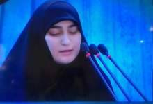 سخنرانی فرزند «سردار سلیمانی» در تهران؛ نکند شهادت پدرم اندوهی بر چهره رهبرم باشد/ آمریکا و صهیونیسم بدانند خانه عنکبوتی شان ویران خواهد شد  ( فیلم )
