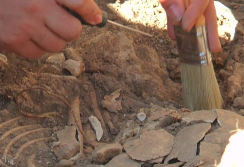 کشف یک قلعه نظامی تاریخی در منطقه سدچم شیر گچساران