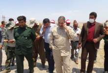 طبل بی‌خیالی مسئولان خوزستان آتش به جان خائیز انداخت / رقص باد، آتش و گرمای 43 درجه بر تن «کلانتری»