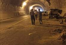 تصاویر تصادف مرگبار در تونل قلعه‌رئیسی