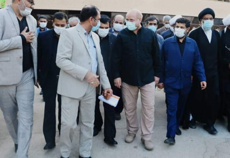 پیدا و پنهان حضور قالیباف در خوزستان
