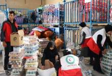 ارسال محموله امدادی بوشهر به مناطق زلزله زده سی سخت