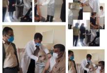 تزریق واکسن کرونا به بیماران خاص شهرستان چرام آغازشد