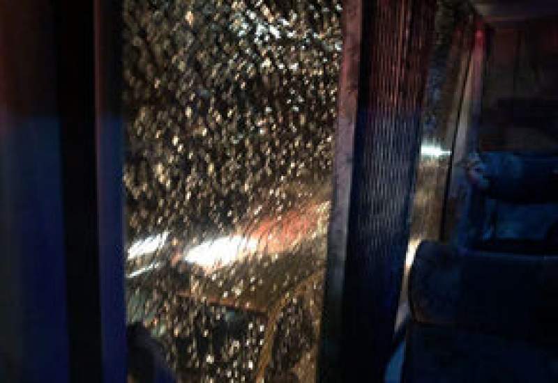 حمله با نارنجک به اتوبوس پرسپولیس در اصفهان +عکس