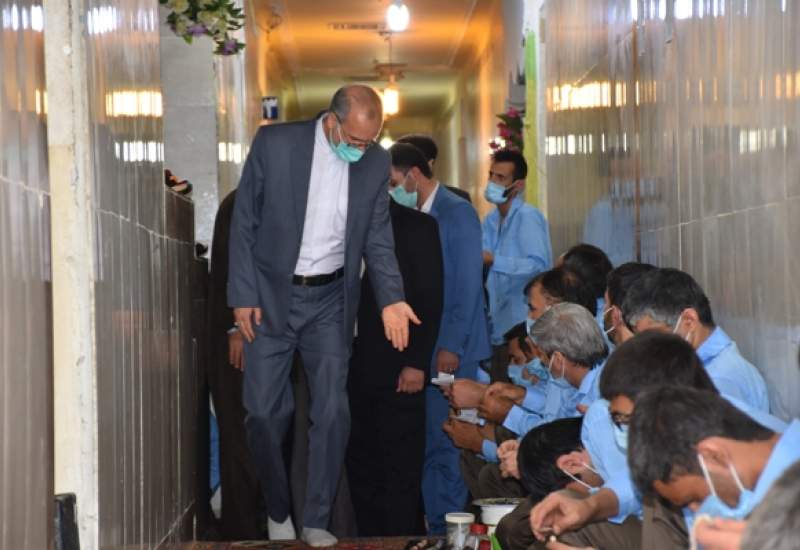 بازدید رئیس کل دادگستری استان کهگیلویه و بویراحمد از زندان مرکزی یاسوج + تصاویر