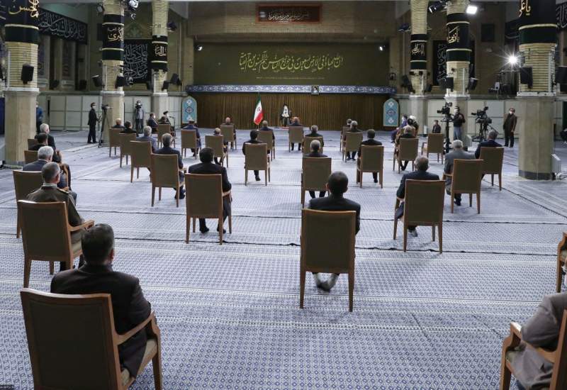 (عکس) تنها زن حاضر در دیدار هیات دولت رئیسی با رهبر انقلاب کیست؟