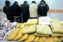 کشف ۲ محموله مواد مخدر و دستگیری ۵ قاچاقچی در کهگیلویه