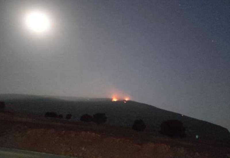 آتش به جان جنگل‌های زاگرس افتاده / آتش سوزی کوه نیر ادامه دارد (+ تصاویر اختصاصی کبنانیوز از کوه نیر)