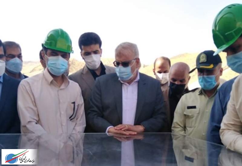 بازدید وزیر نفت از سد چم شیر در گچساران