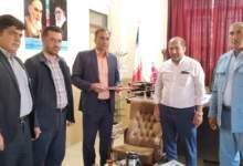 دیدار اعضای شورای اسلامی شهرستان مارگون با شهردار