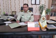فرمانده نیروی انتظامی شهرستان بهمئی به درجه سرهنگ دومی ارتقاء یافت