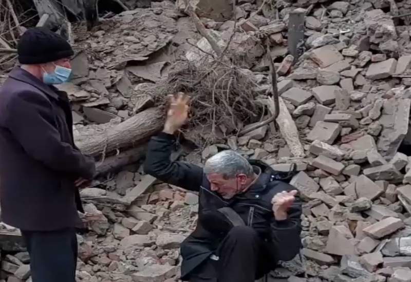 (ویدیو) ماجرای تخریب محل کسب یک شهروند معلول در مراغه