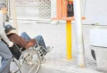 اجحاف حقوق معلولان در معابر و اماکن شهر یاسوج