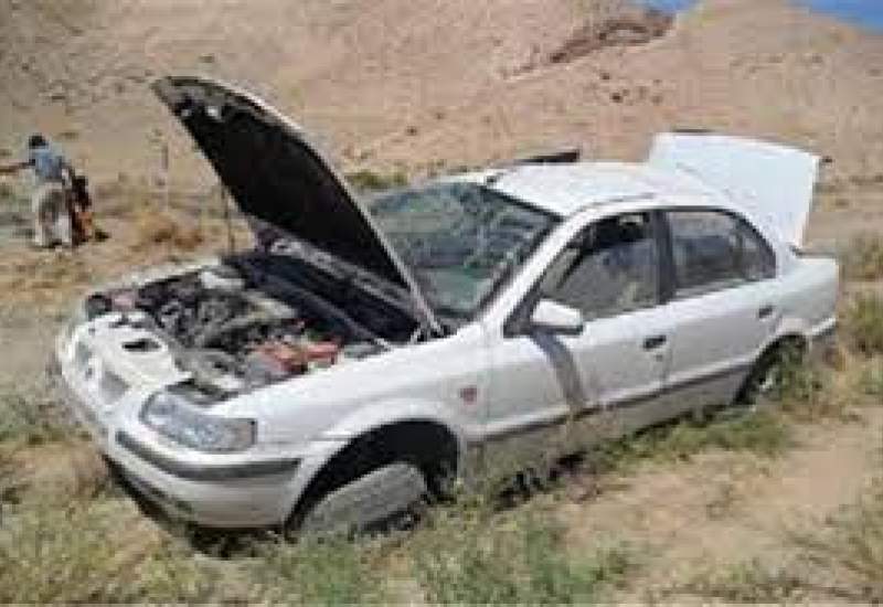 تصادف وحشتناک در جاده یاسوج - اصفهان؛ خودرو کامل در آتش سوختد/ ۴ نفر جان باختند