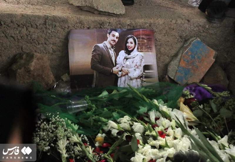 فیلمی بسیار تلخ از تدفین مریم؛ جانباخته در حادثه متروپل آبادان
