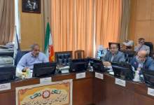نشست تخصصی مدیر عامل اب منطقه‌ای استان با رئیس کمیسیون اب کشاورزی مجلس