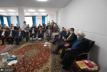 مسئولان دولت‌های یازدهم و دوازدهم به دیدار حسن روحانی رفتند + تصاویر