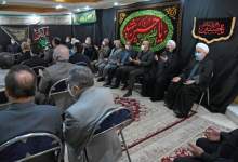 مراسم عزاداری محرم در دفتر حسن روحانی