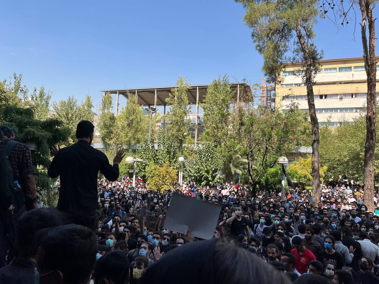 برگزاری تجمع اعتراضی در دانشگاه‌های تهران