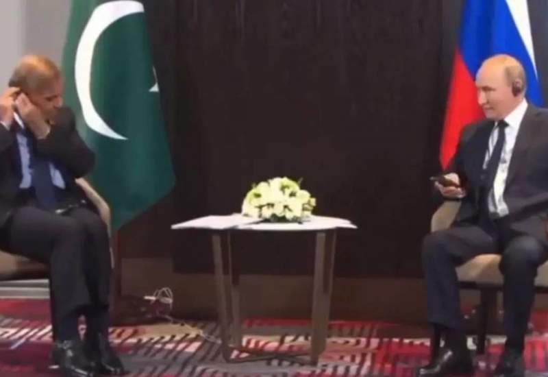  آبروریزی نخست وزیر پاکستان در دیدار با پوتین + فیلم