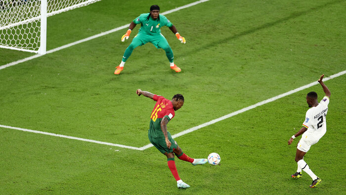پیروزی دشوار پرتغال مقابل غنا در شب تاریخ‌سازی رونالدو