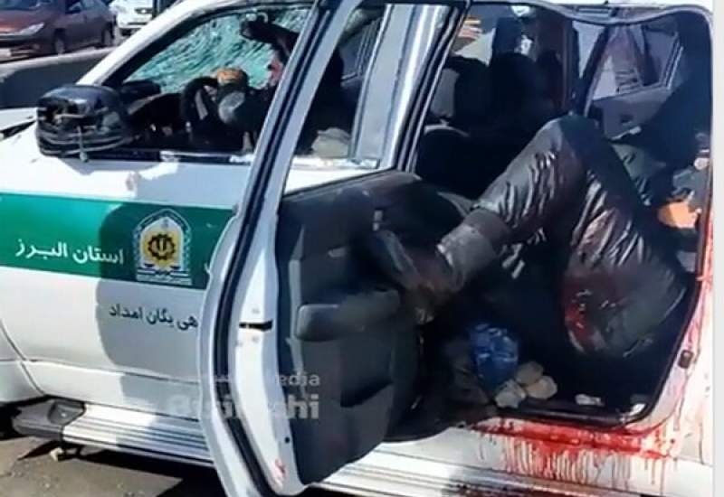 حمله مسلحانه به پلیس در کرج / هلی‌کوپترهای غیرنظامی شلیک کردند؟ + فیلم