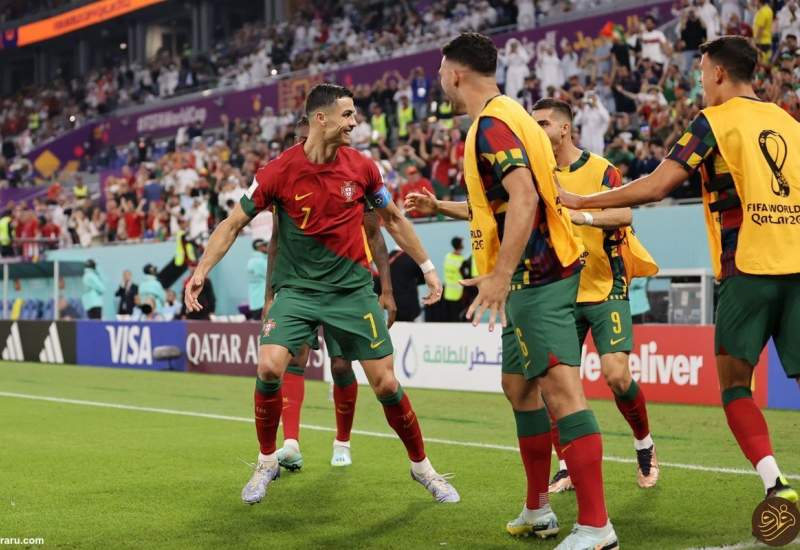 پیروزی دشوار پرتغال مقابل غنا در شب تاریخ‌سازی رونالدو / لحظه‌ای که رونالدو تا مرز سکته رفت! (+ تصاویر و فیلم )