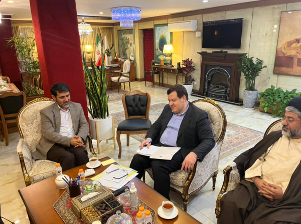دیدار سید ناصر حسینی‌پور با مدیرعامل بانک کشاورزی کشور