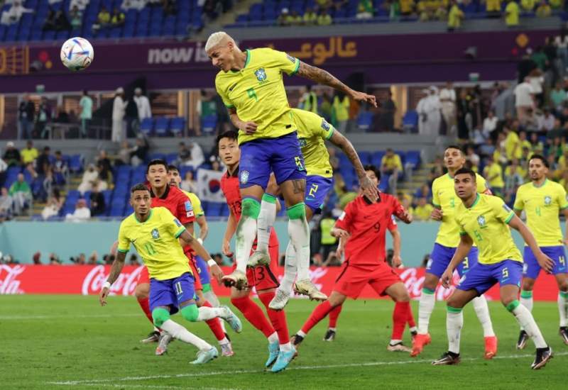 (ویدیو) خلاصه بازی برزیل ۴ - ۱ کره‌جنوبی؛ گل‌های تماشایی سلسائو