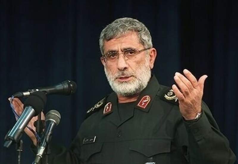 سردار قاآنی: یک روسپی را به عنوان رئیس جمهور ایران انتخاب کرده‌اند