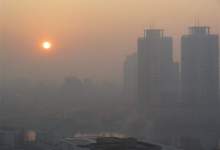 هشدار افزایش آلودگی هوا در ۹ شهر به سطح ناسالم برای تمام گروه‌ها