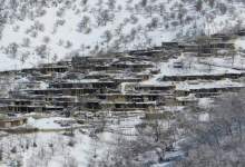 خسارت بارش برف به لودابی ها / قطع راه ارتباطی ۶۲ روستا در لوداب / شهروند لودابی: فقط یک اتاق برای زندگی داشتم که تخریب شد