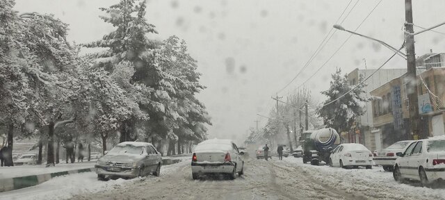 بارش سنگین هفتمین برف زمستانی در یاسوج