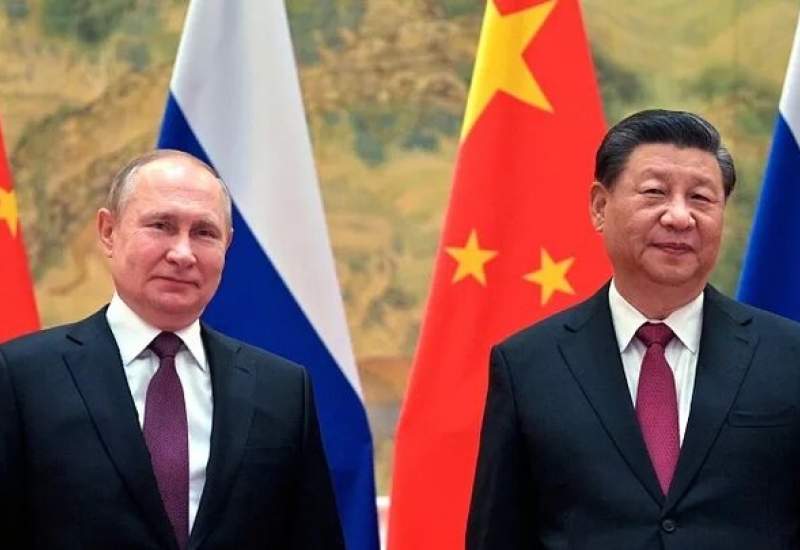ورود رئیس‌جمهور چین به مسکو