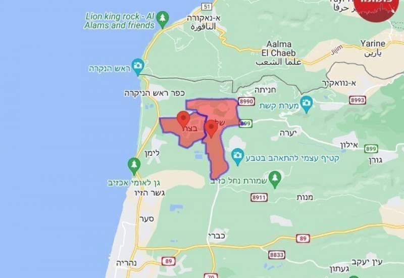 شلیک ۱۰۰ راکت از لبنان به اسرائیل ظرف ۱۰ دقیقه